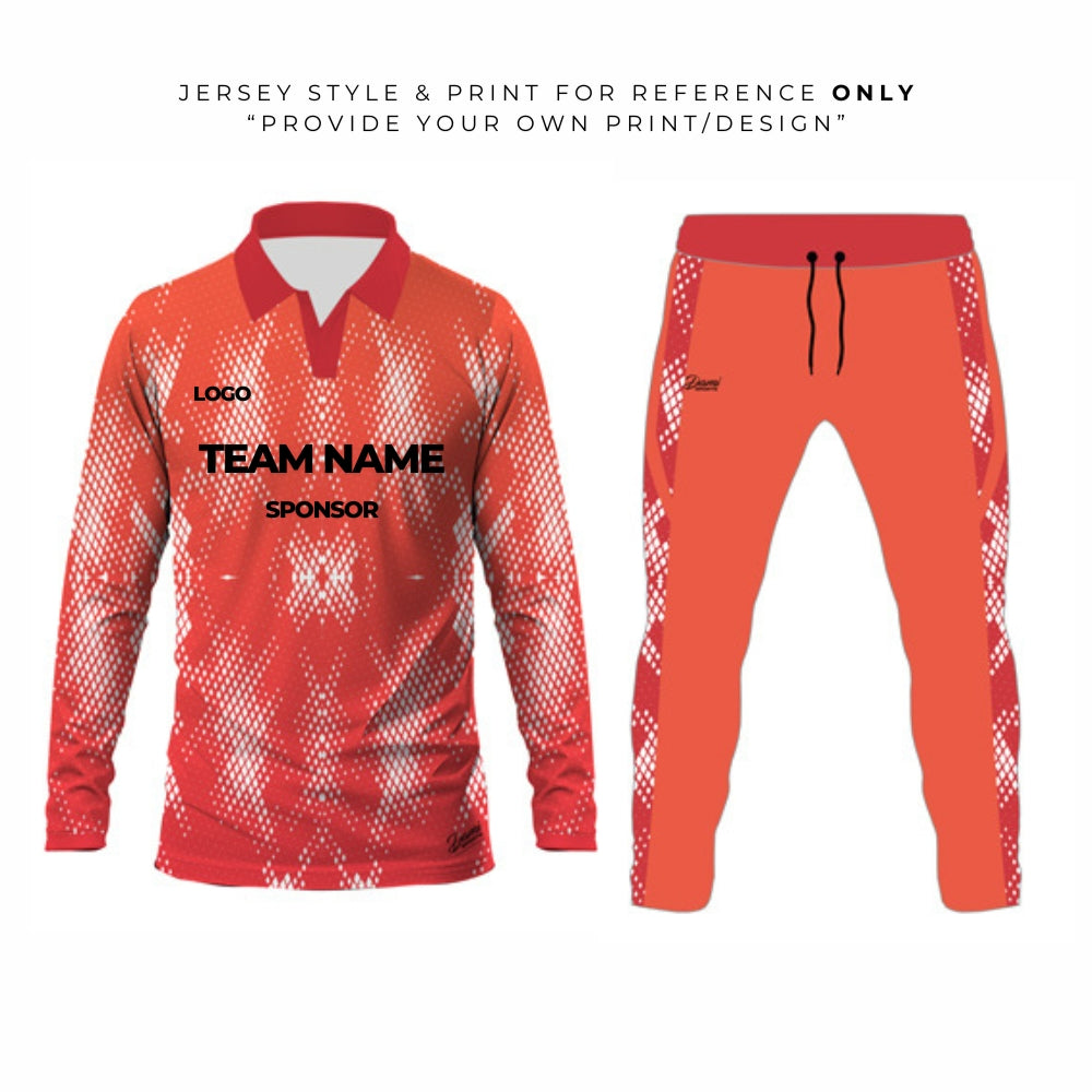 Customize Your Cricket Jersey - Full Sleeve