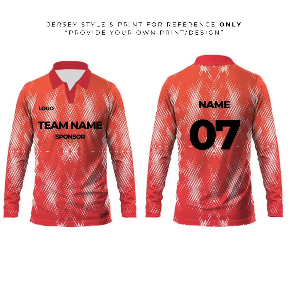 Customize Your Cricket Jersey - Full Sleeve