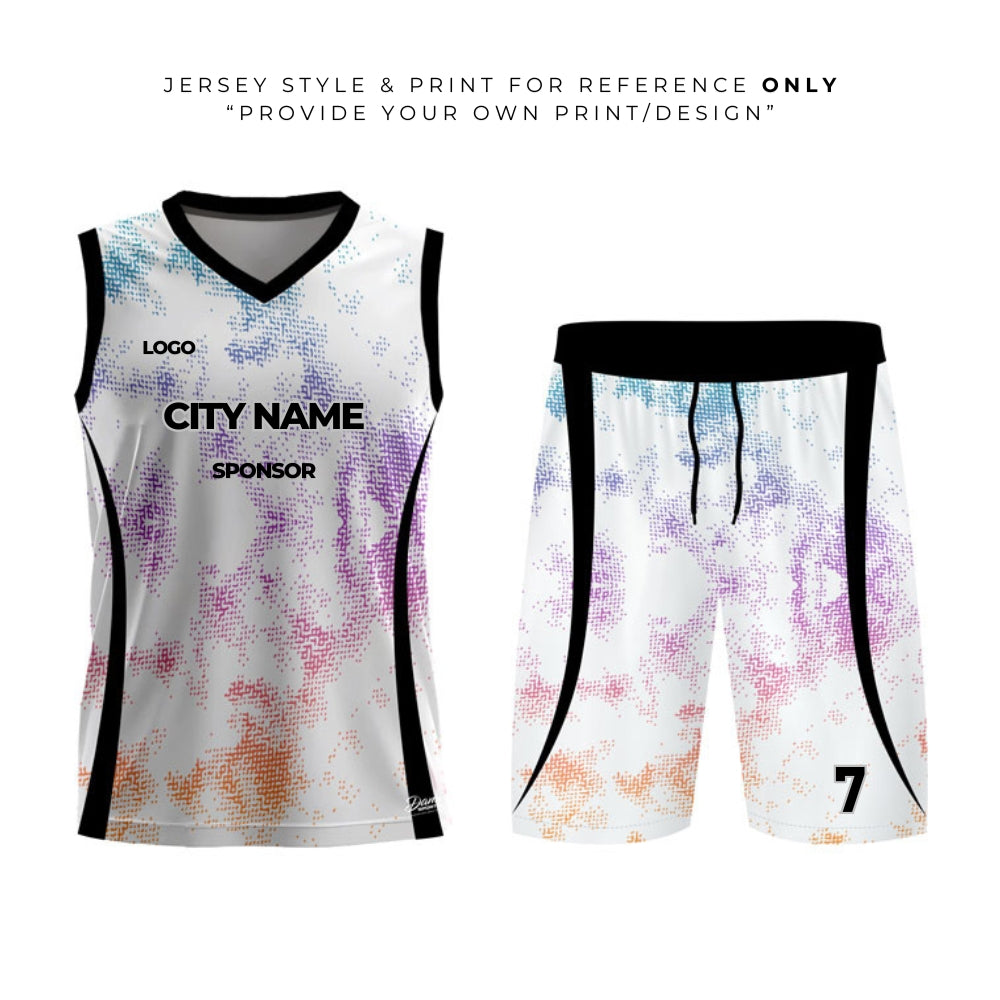 Customize Your Basketball Jersey - V Neck