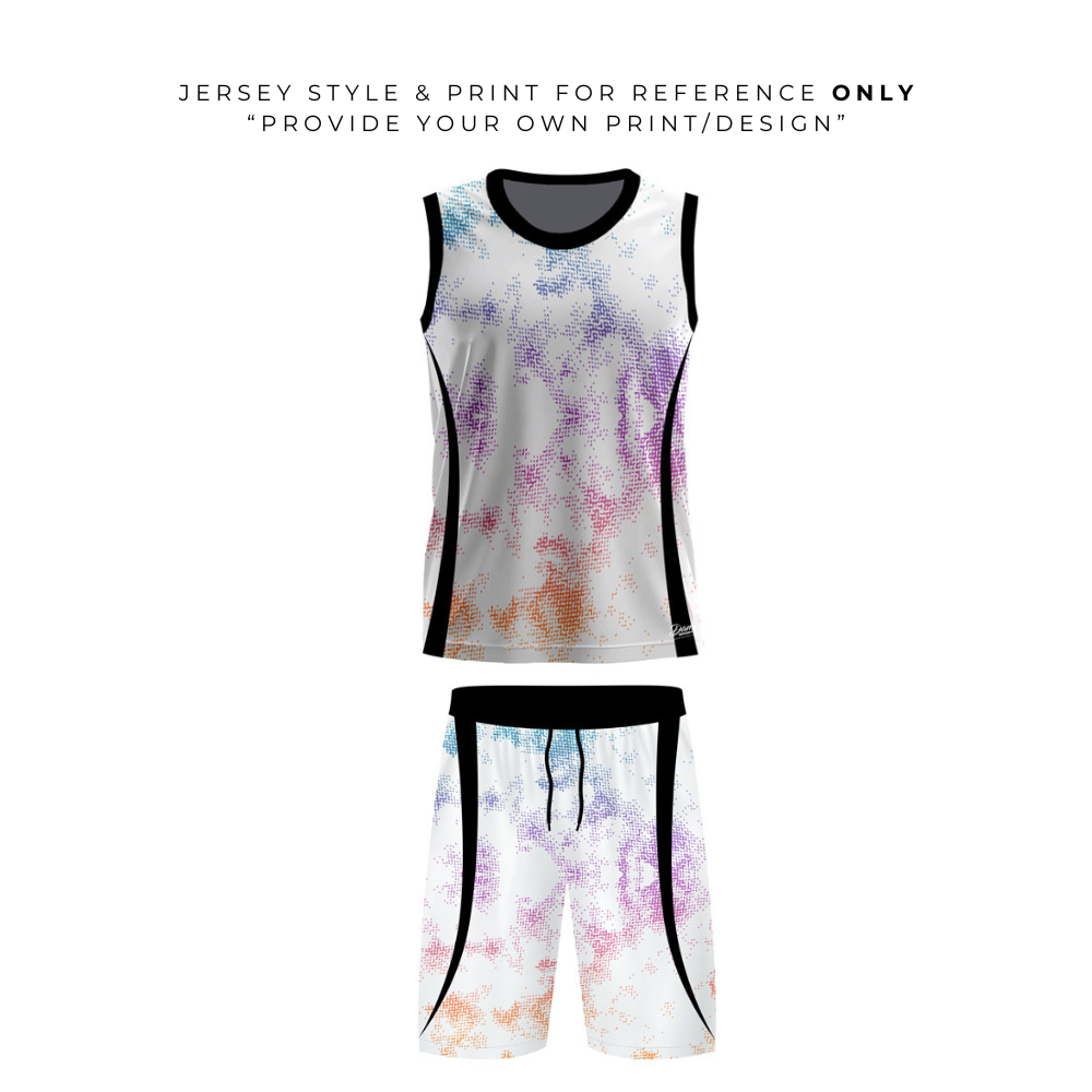 Customize Your Basketball Jersey - Round Neck