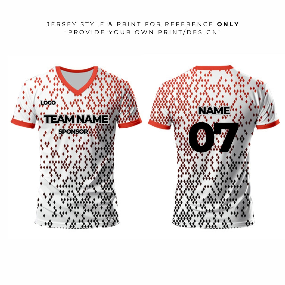 Customize Your Football Jersey - Round Neck