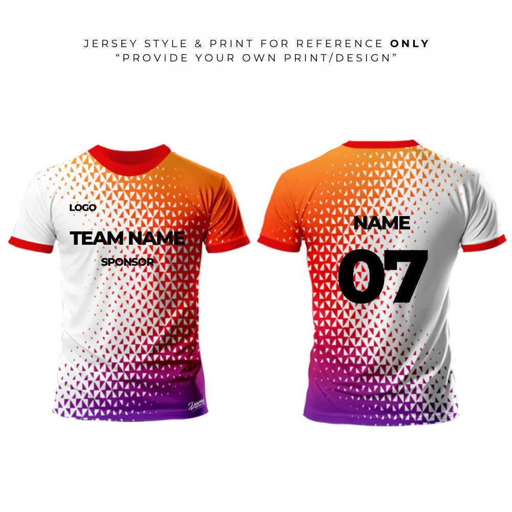 Customize Your Racket Sport Jersey - Round Neck