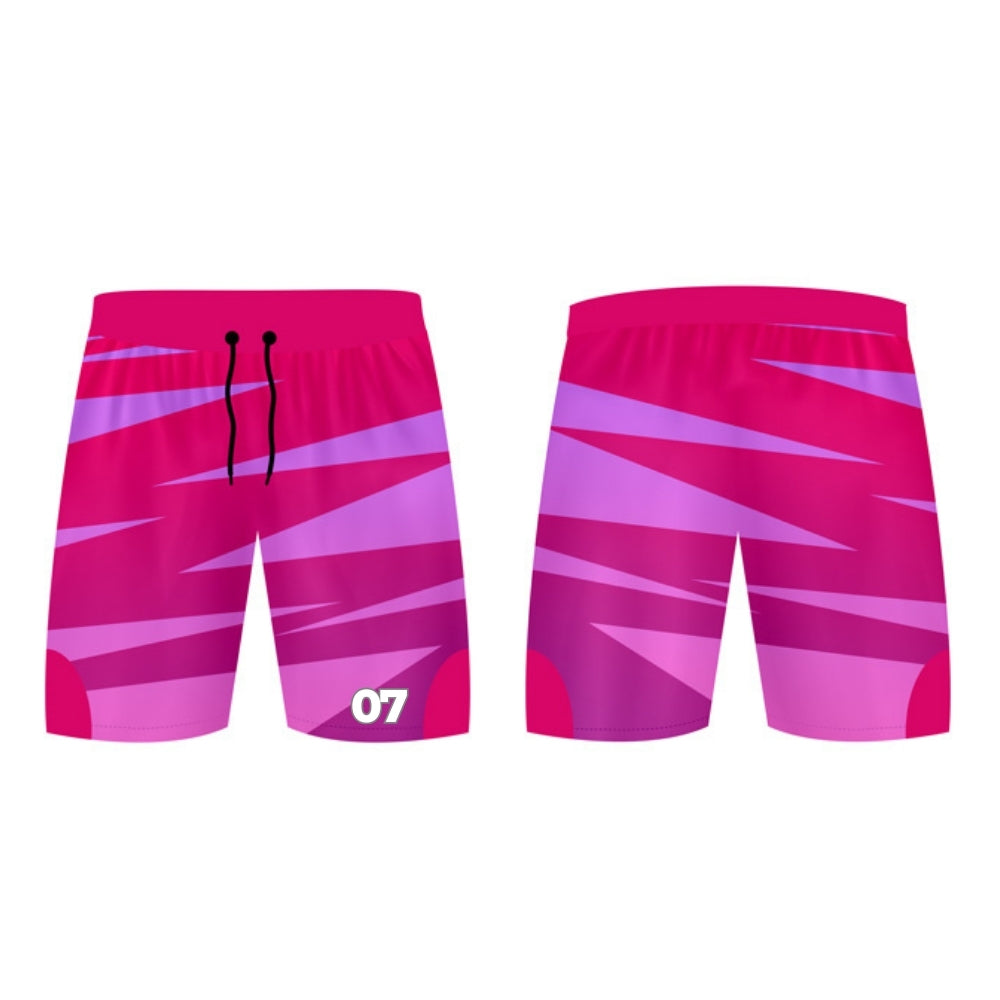 Pink Football Jersey - Round Neck