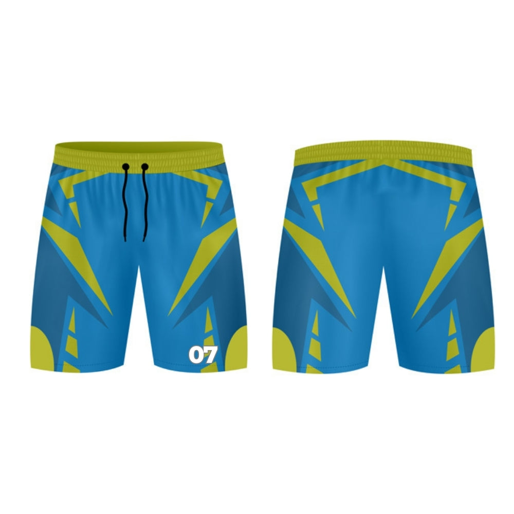 Blue Racket Sports Jersey - Round Neck