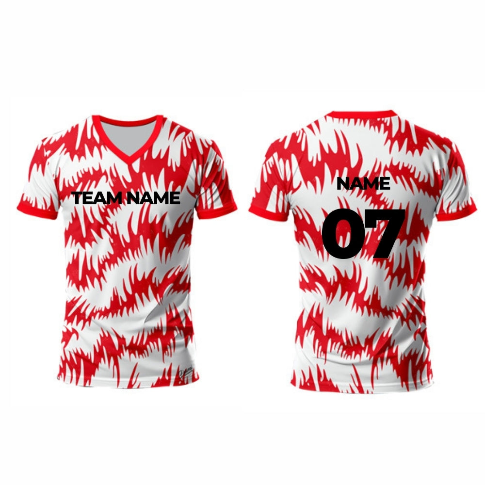 Red Racket Sports Jersey - V Neck