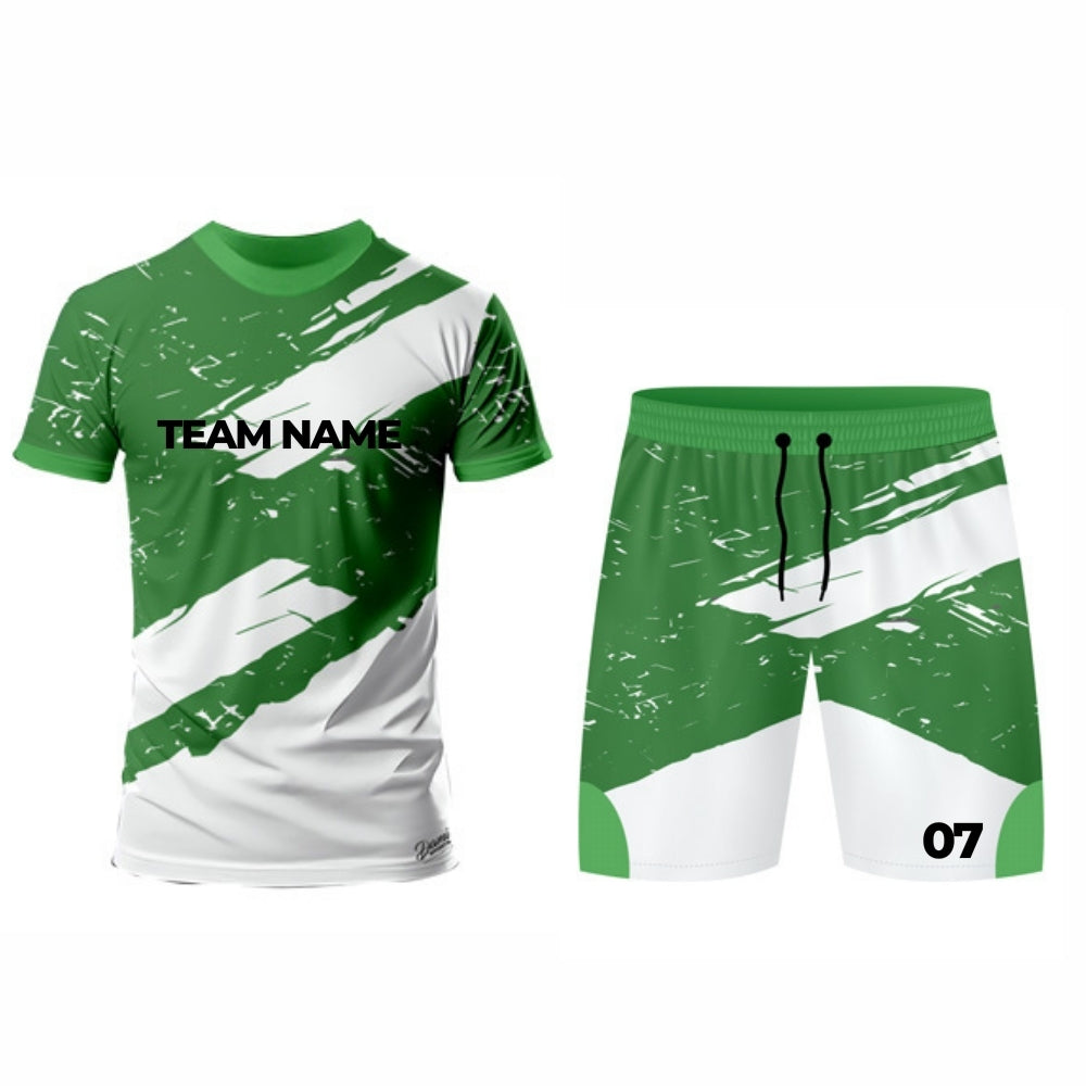 Green Racket Sports Jersey - Round Neck