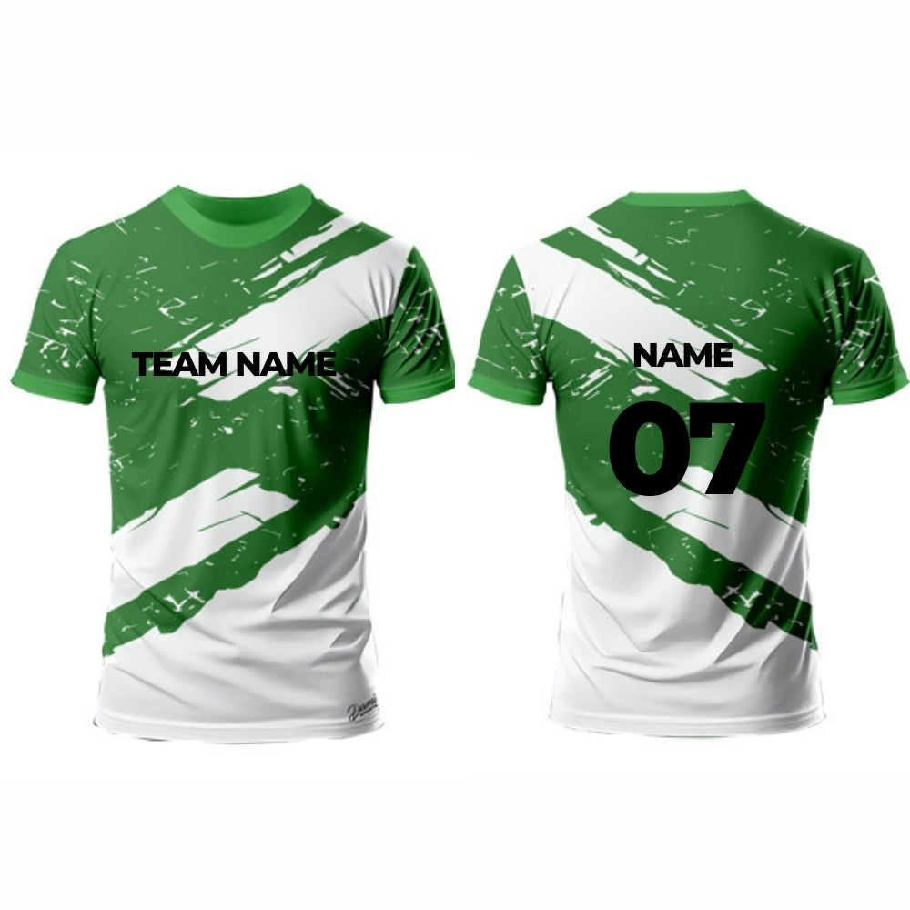 Green Racket Sports Jersey - Round Neck