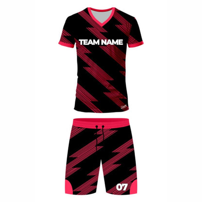 Black Racket Sports Jersey - V Neck