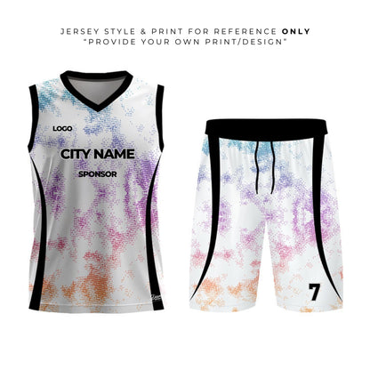Customize Your Basketball Jersey - V Neck