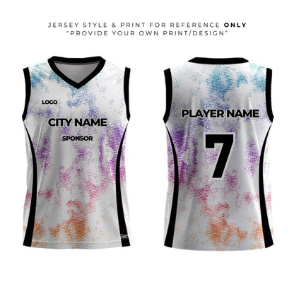 Customize Your Basketball Jersey - V Neck