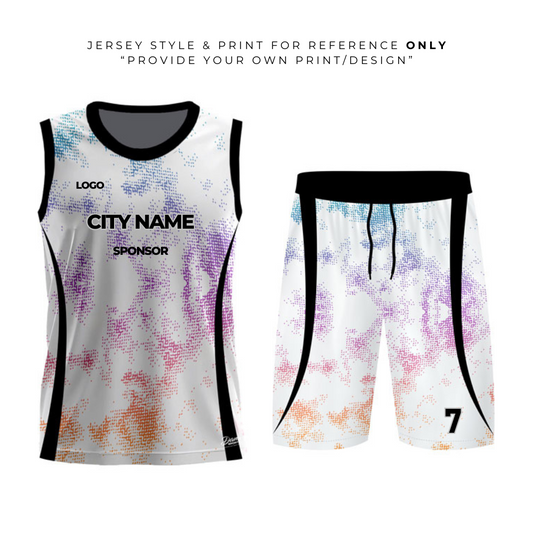 Customize Your Basketball Jersey - Round Neck