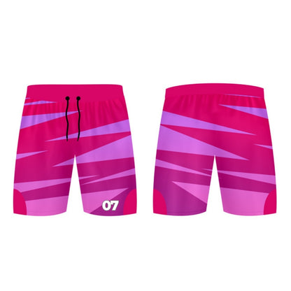 Pink Football Jersey - V Neck