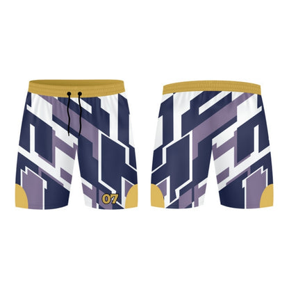 Purple Football Jersey - Round Neck